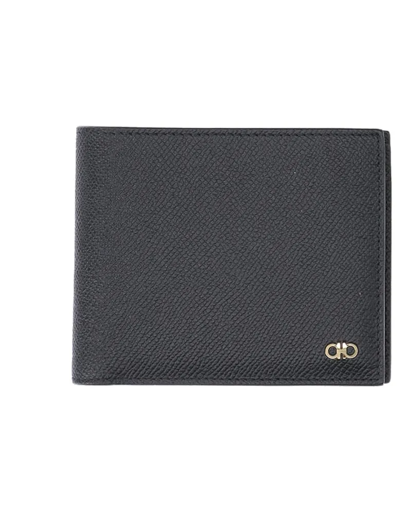Ferragamo Portemonnaie - Schwarz Schwarz