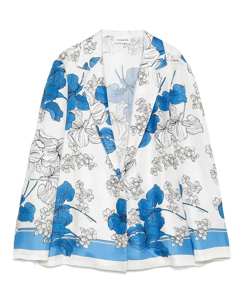 P.A.R.O.S.H. P. A.R. O H. Casualjacke - Blau Blau