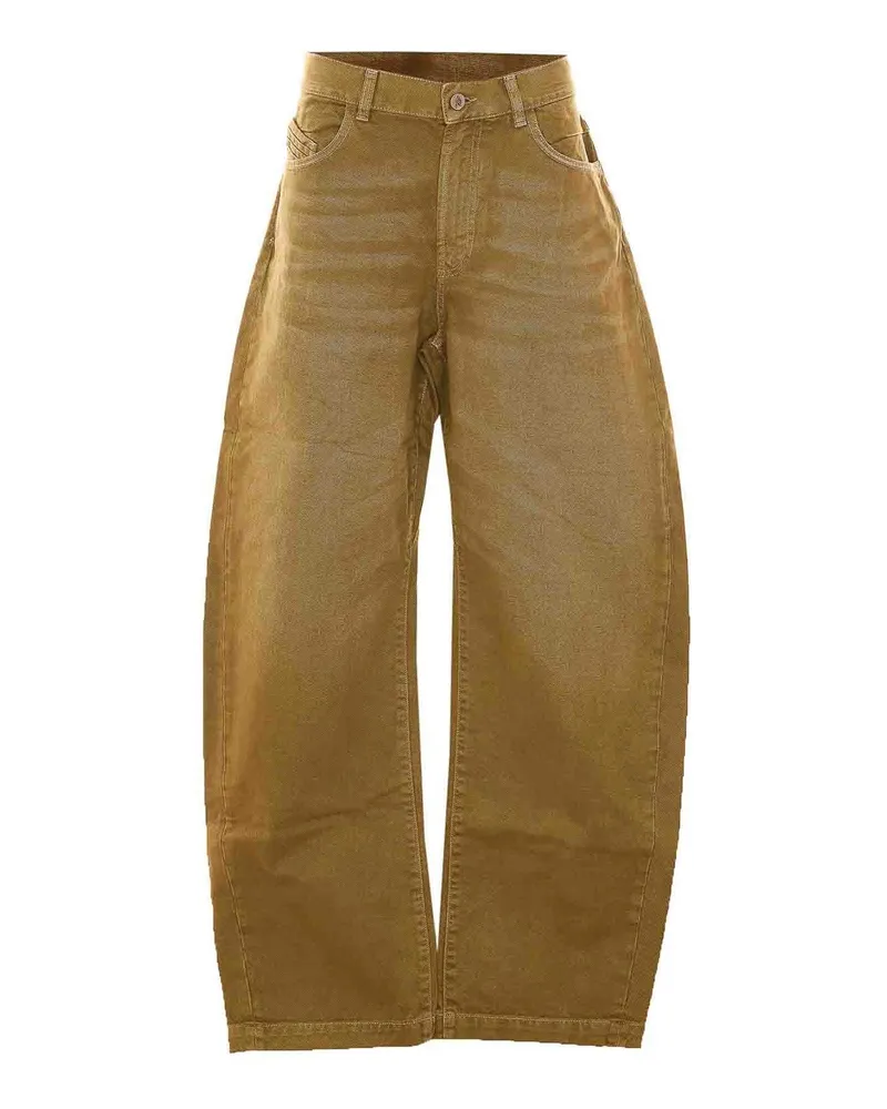 ATTICO Straight Leg Jeans - Grün Grün