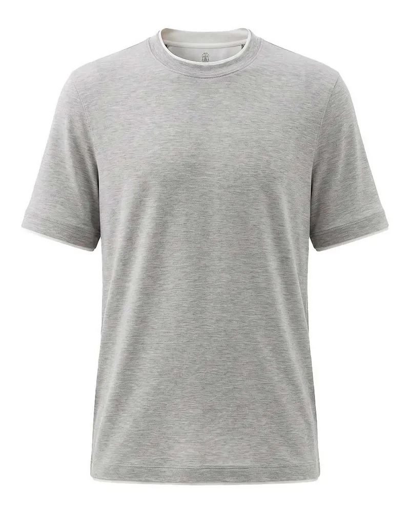 Brunello Cucinelli T-Shirt - Weiß Weiß