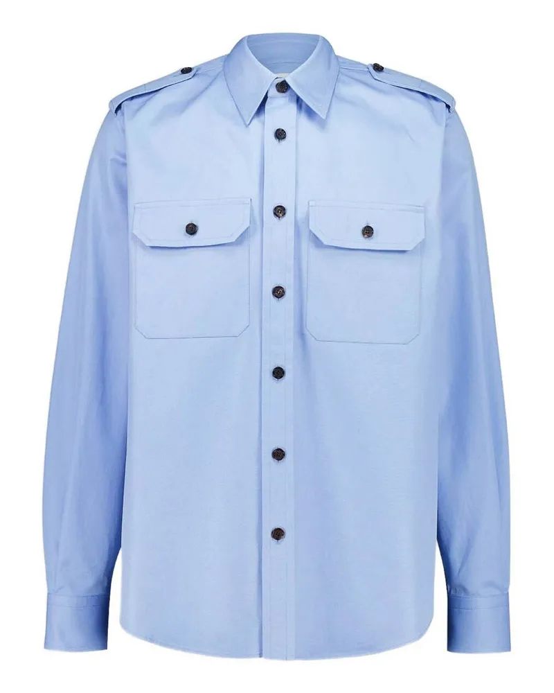 Alexander McQueen Hemd - Blau Blau