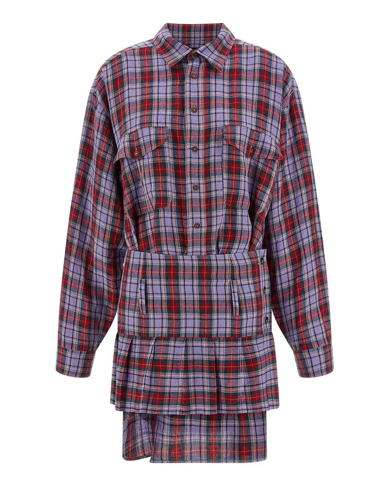 Vivienne Westwood Knielanges Kleid - Bunt Bunt