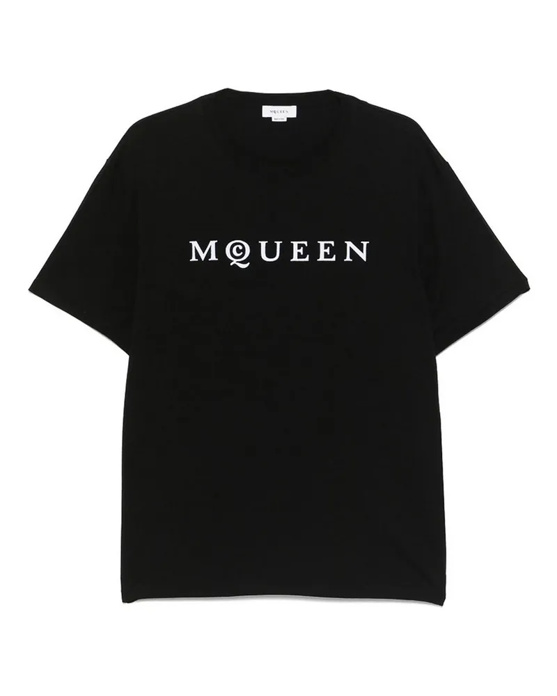 Alexander McQueen T-Shirt - Schwarz Schwarz