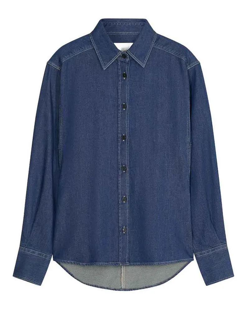 Closed Hemd - Blau Blau