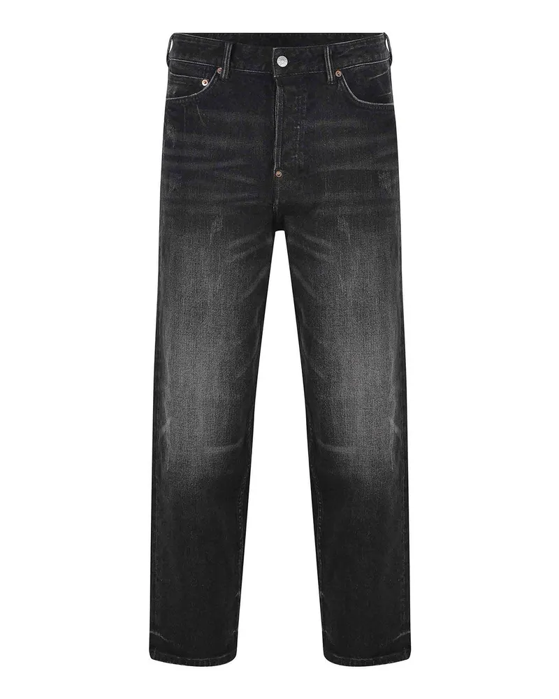 Evisu Bootcut Jeans - Schwarz Schwarz