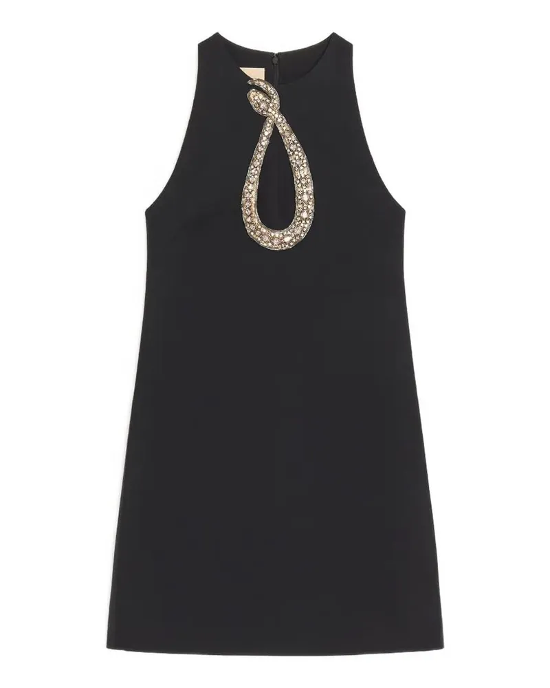 Valentino Garavani Kurzes Kleid - Schwarz Schwarz