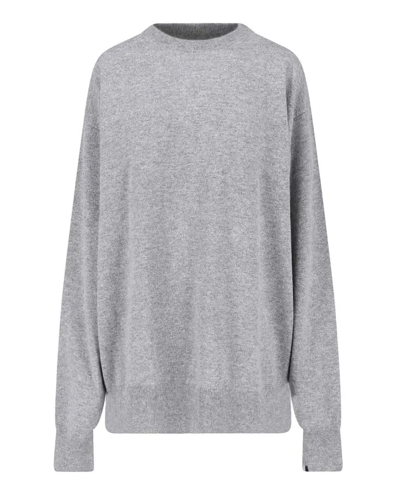 extreme cashmere Rundhalspullover - Grau Grau