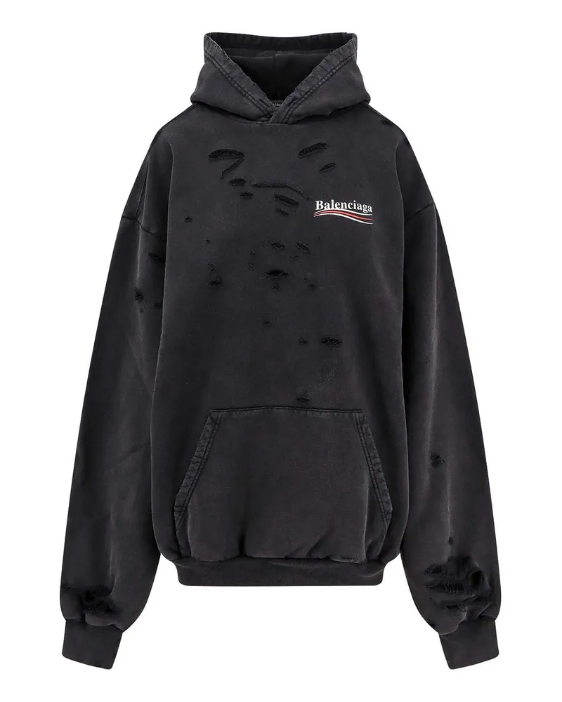 Balenciaga U-Boot-Pullover - Schwarz Schwarz