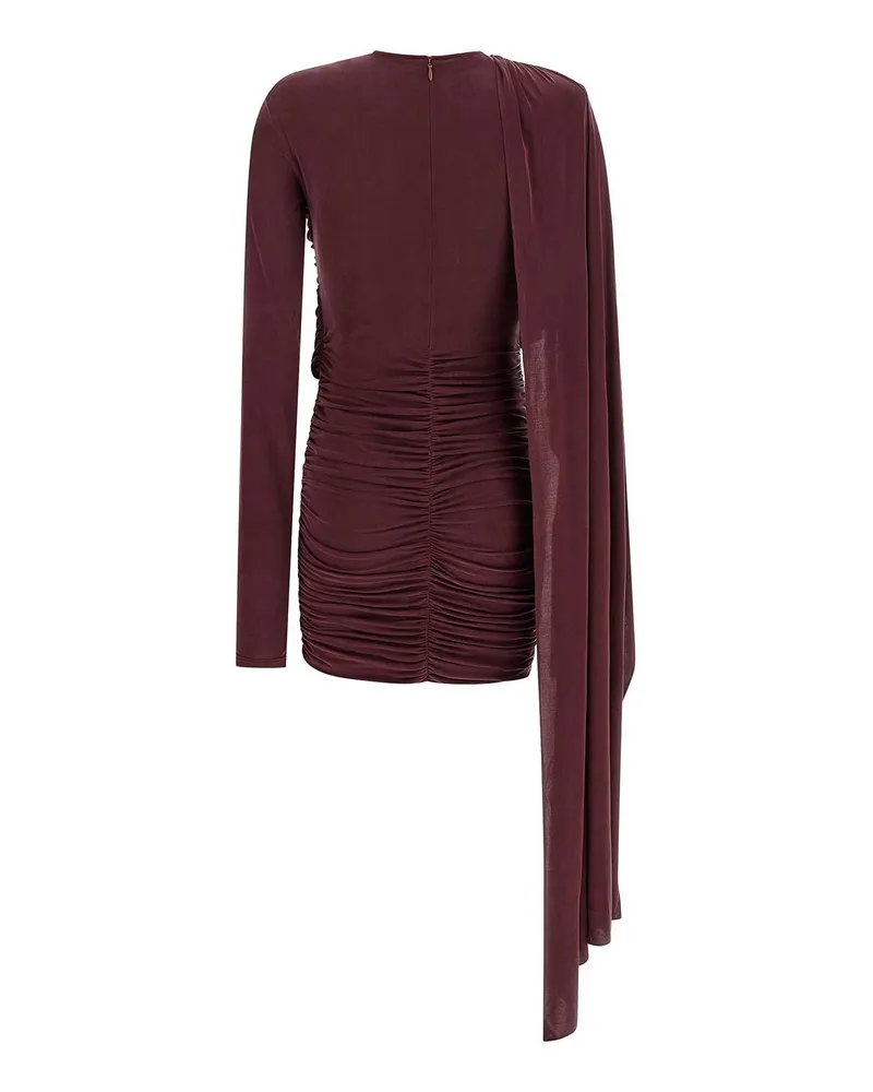 ANDAMANE Knielanges Kleid - Dunkelrot Dunkelrot