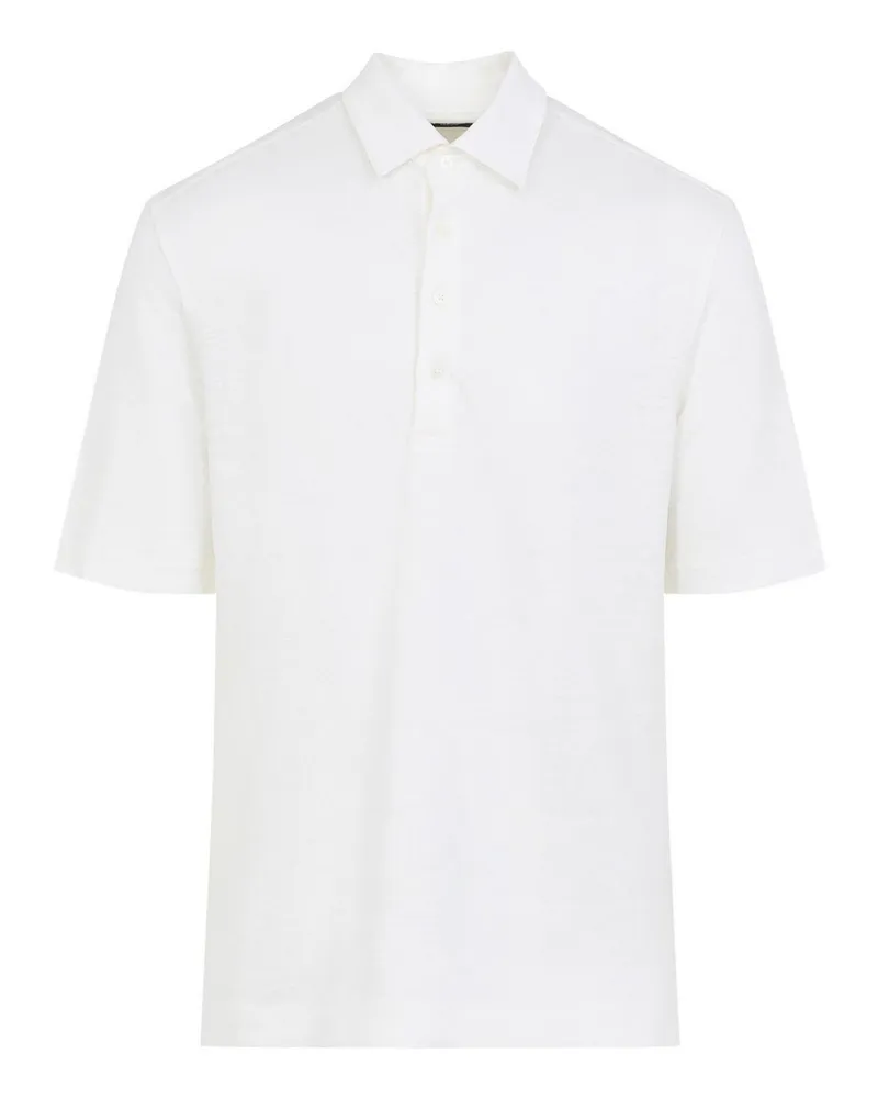 Ermenegildo Zegna Poloshirt - Weiß Weiß