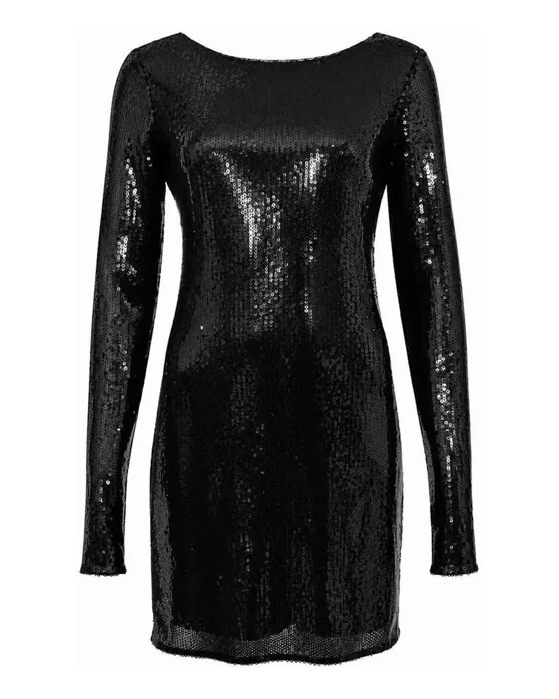 Patrizia Pepe Knielanges Kleid - Schwarz Schwarz