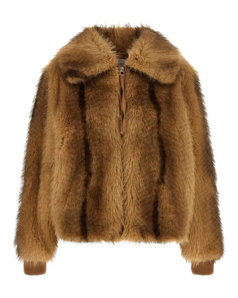 NUDE Bomberjacke - Beige Beige