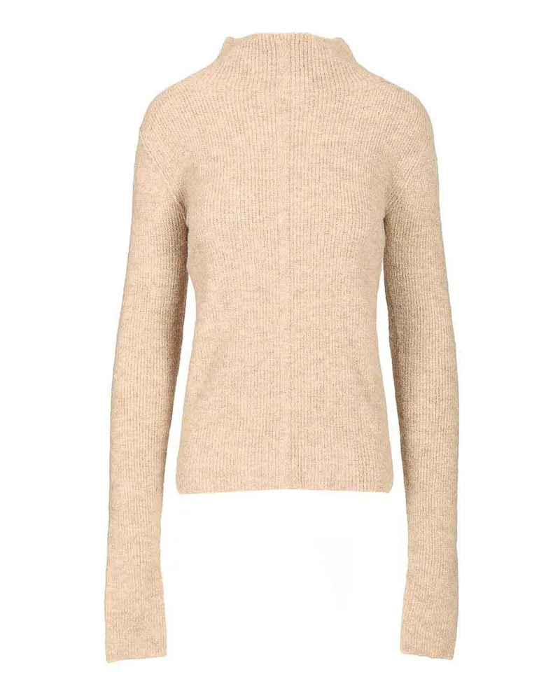 Rick Owens Rollkragenpullover - Beige Beige