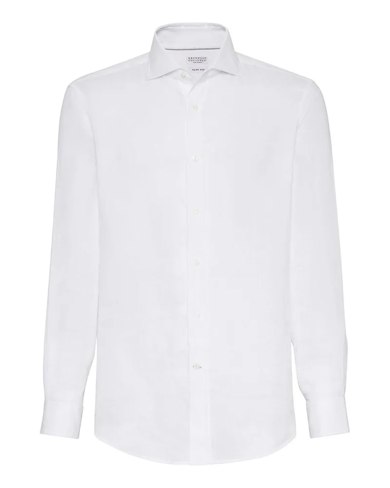 Brunello Cucinelli Hemd - Weiß Weiß