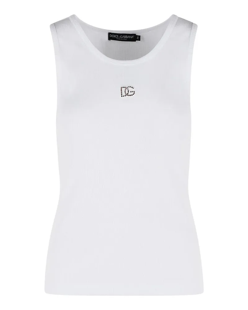 Dolce & Gabbana Top - Weiß Weiß