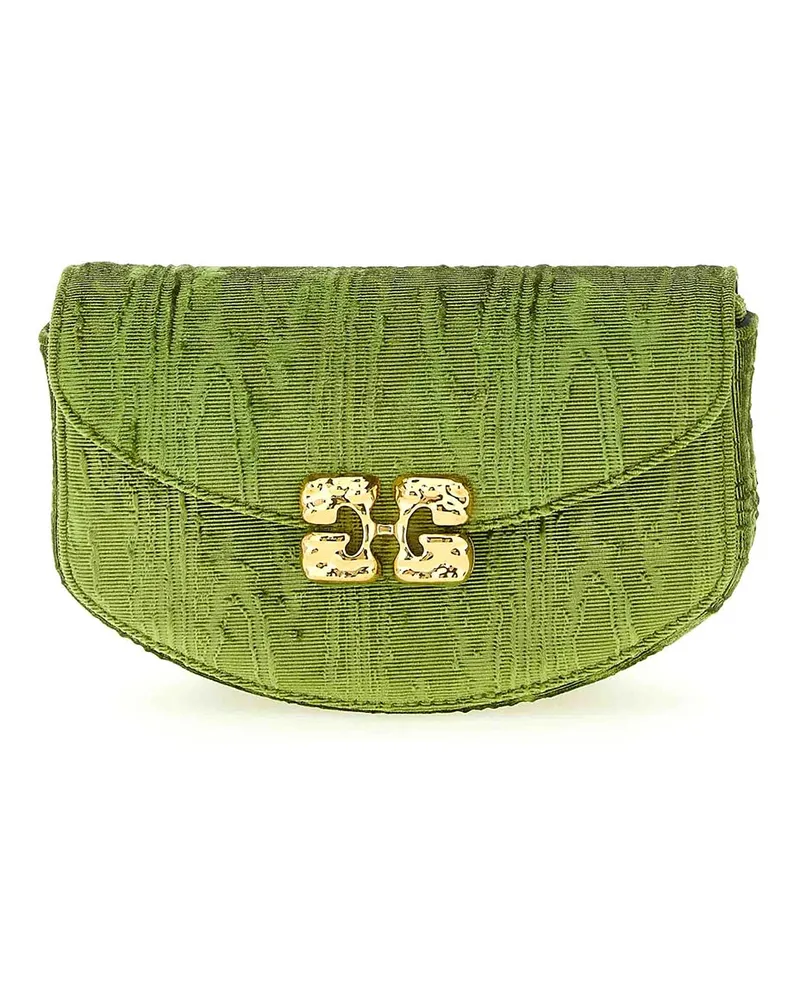 Ganni Portemonnaie - Grün Grün