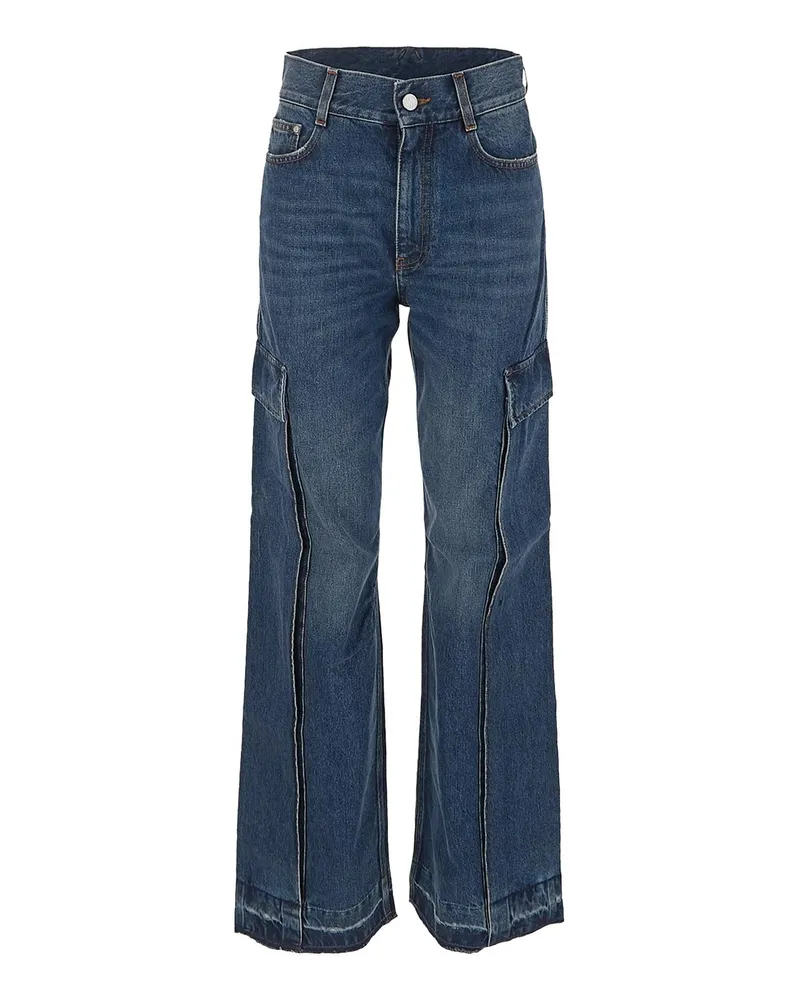 Stella McCartney Bootcut Jeans - Blau Blau