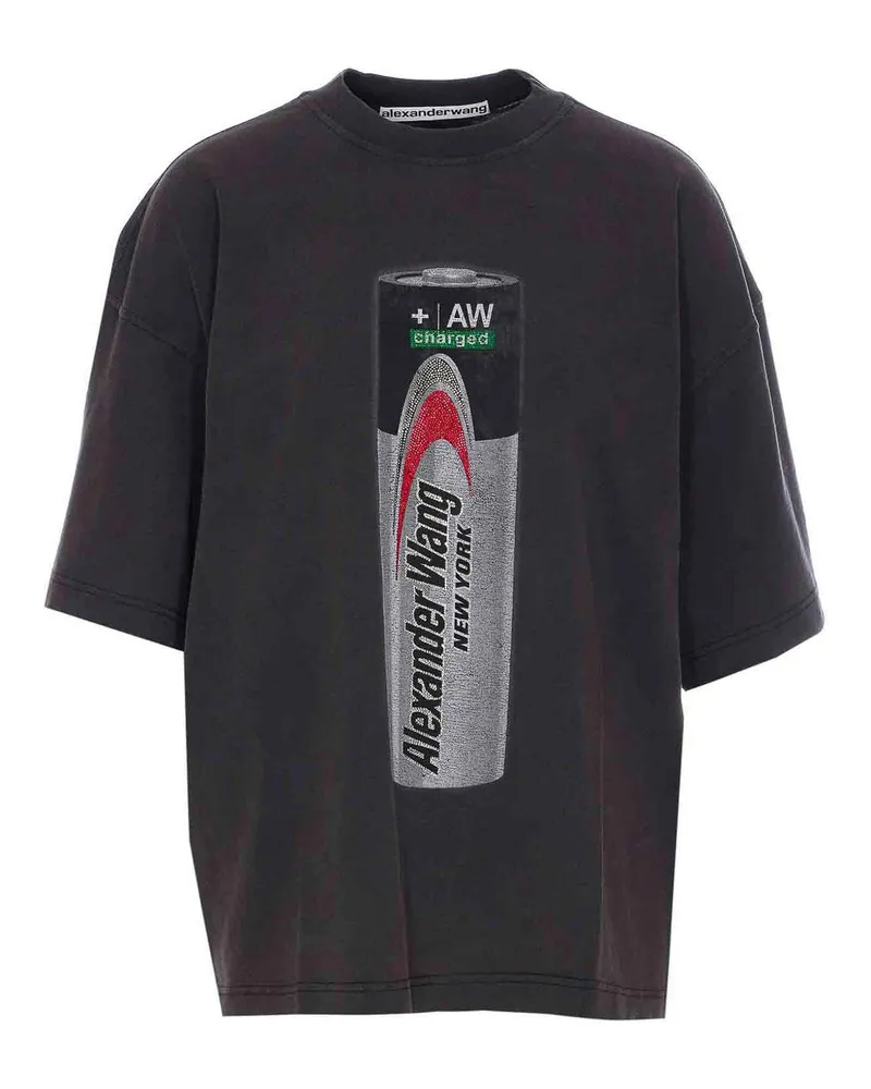 Alexander Wang T-Shirt - Schwarz Schwarz