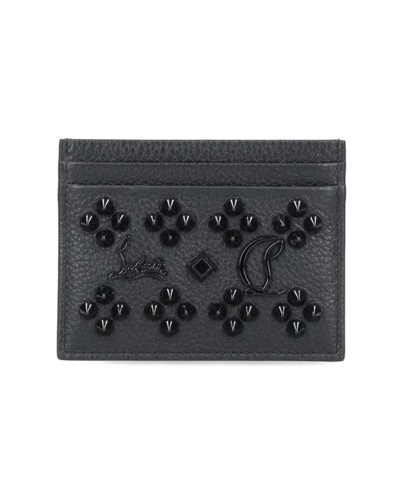 Christian Louboutin Portemonnaie - Schwarz Schwarz