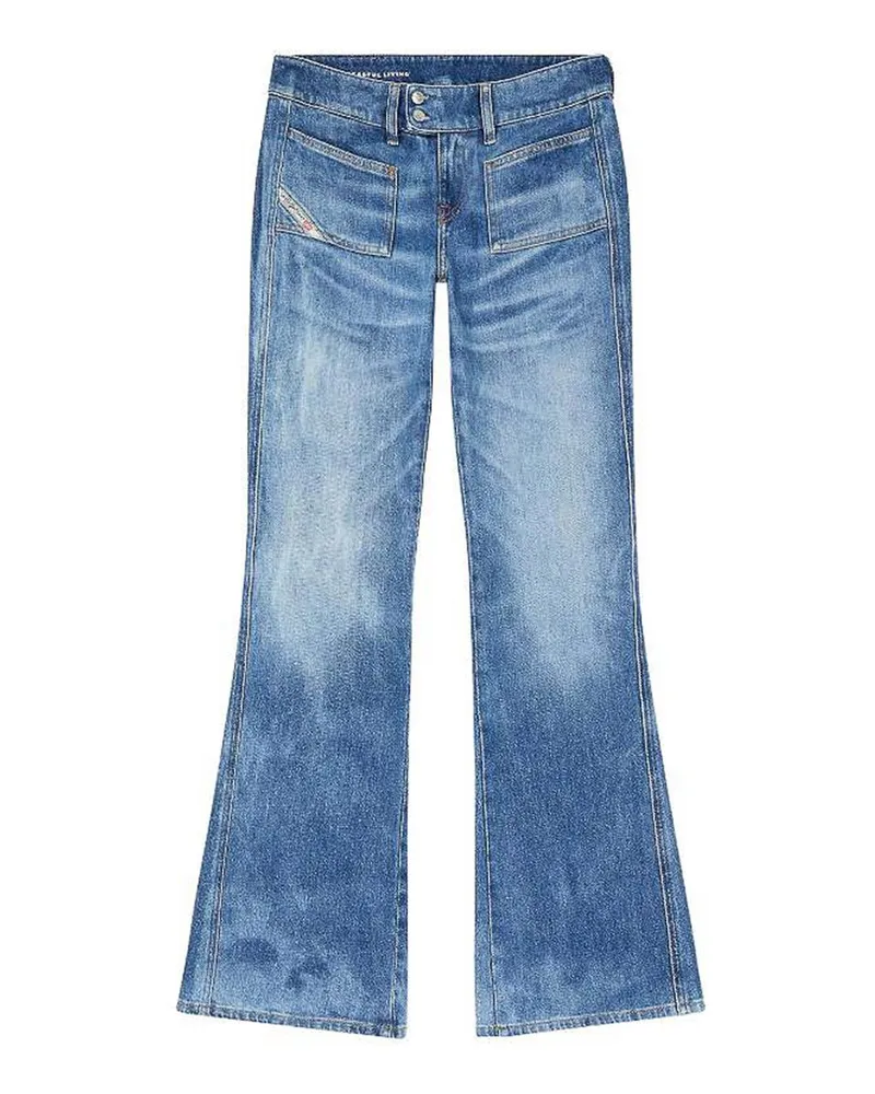 Diesel Bootcut Jeans - Blau Blau