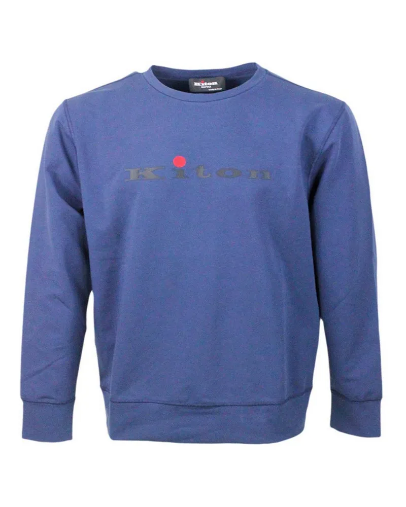 Kiton Sweatshirt - Blau Blau