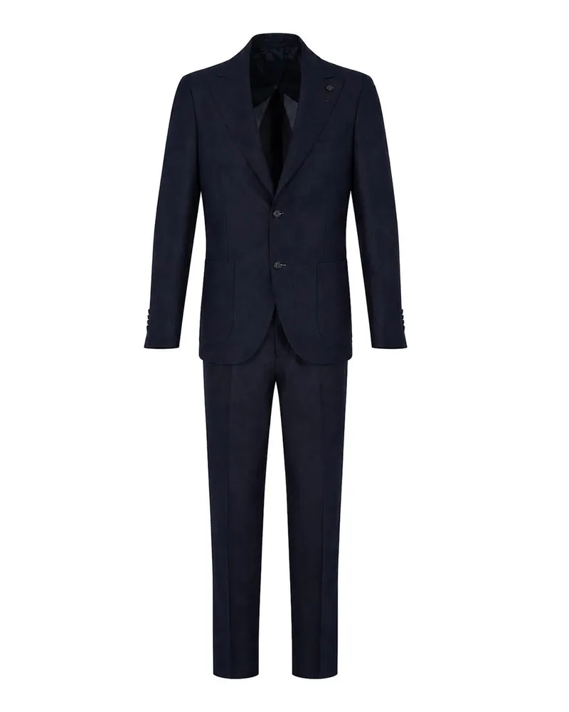 LARDINI Eleganter Anzug - Blau Blau