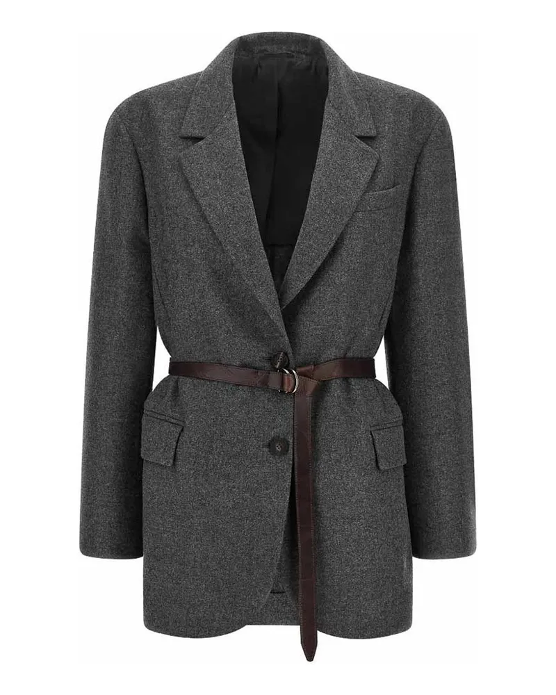 Brunello Cucinelli Blazer - Grau Grau