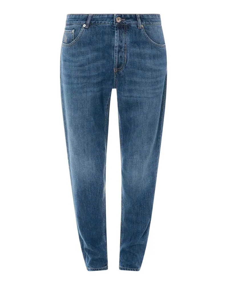 Brunello Cucinelli Bootcut Jeans - Blau Blau