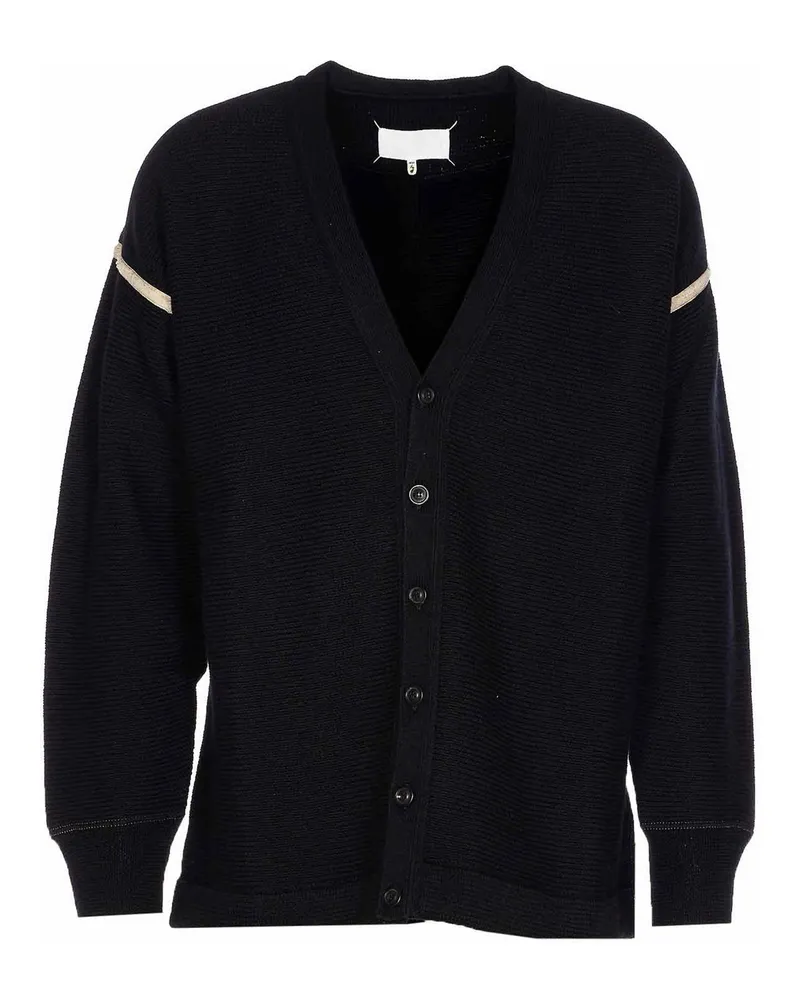 Maison Margiela Cardigan - Schwarz Schwarz