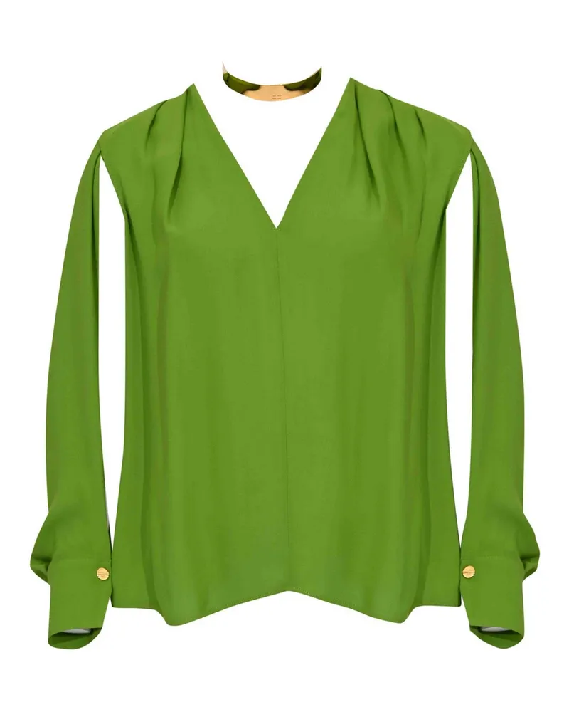 Elisabetta Franchi Bluse - Grün Grün
