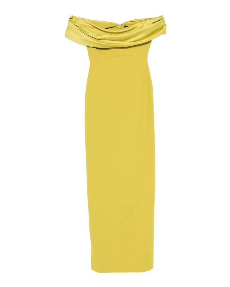 Solace London Maxikleid - Gelb Gelb