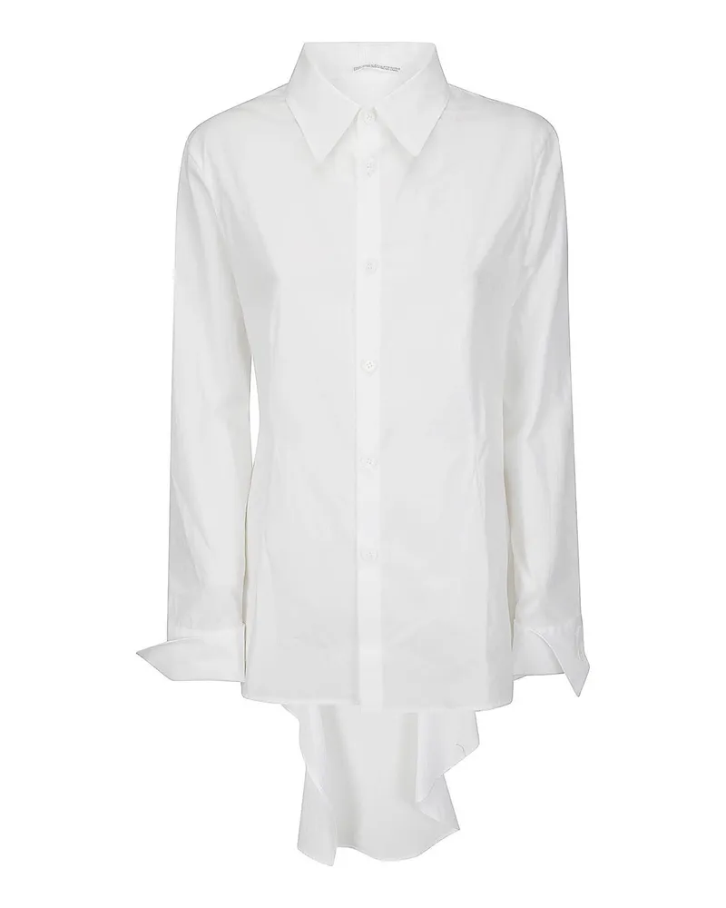 Yohji Yamamoto Bluse - Creme Creme