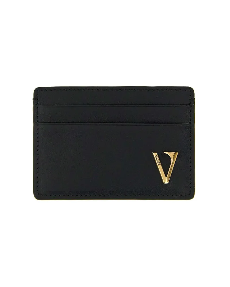 Versace Portemonnaie - Schwarz Schwarz