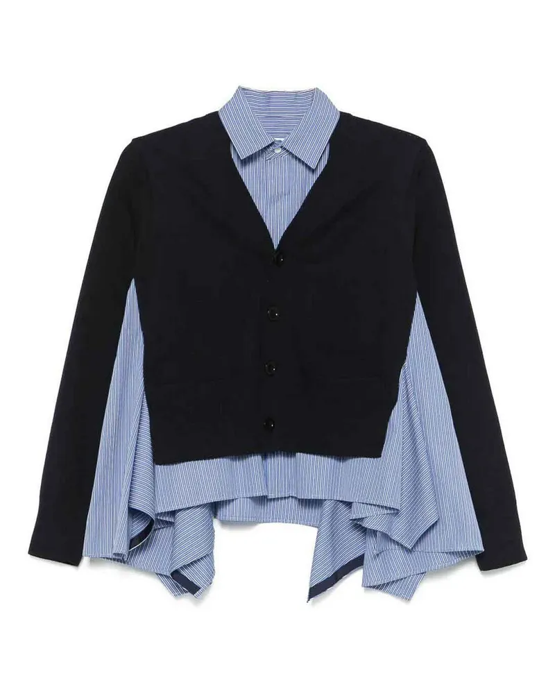 Sacai Cardigan - Blau Blau