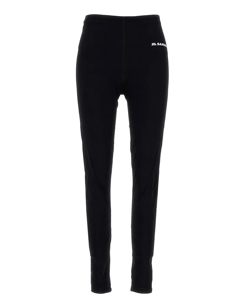 Jil Sander Leggings - Schwarz Schwarz