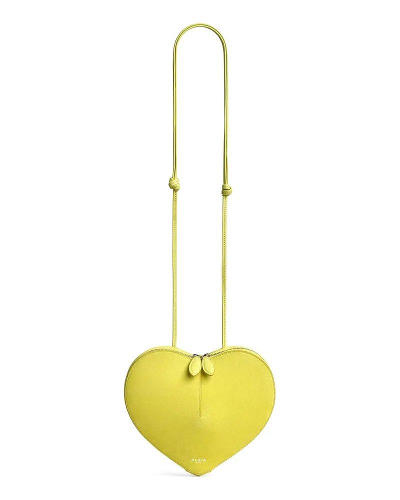 Alaïa Schultertasche - Gelb Gelb