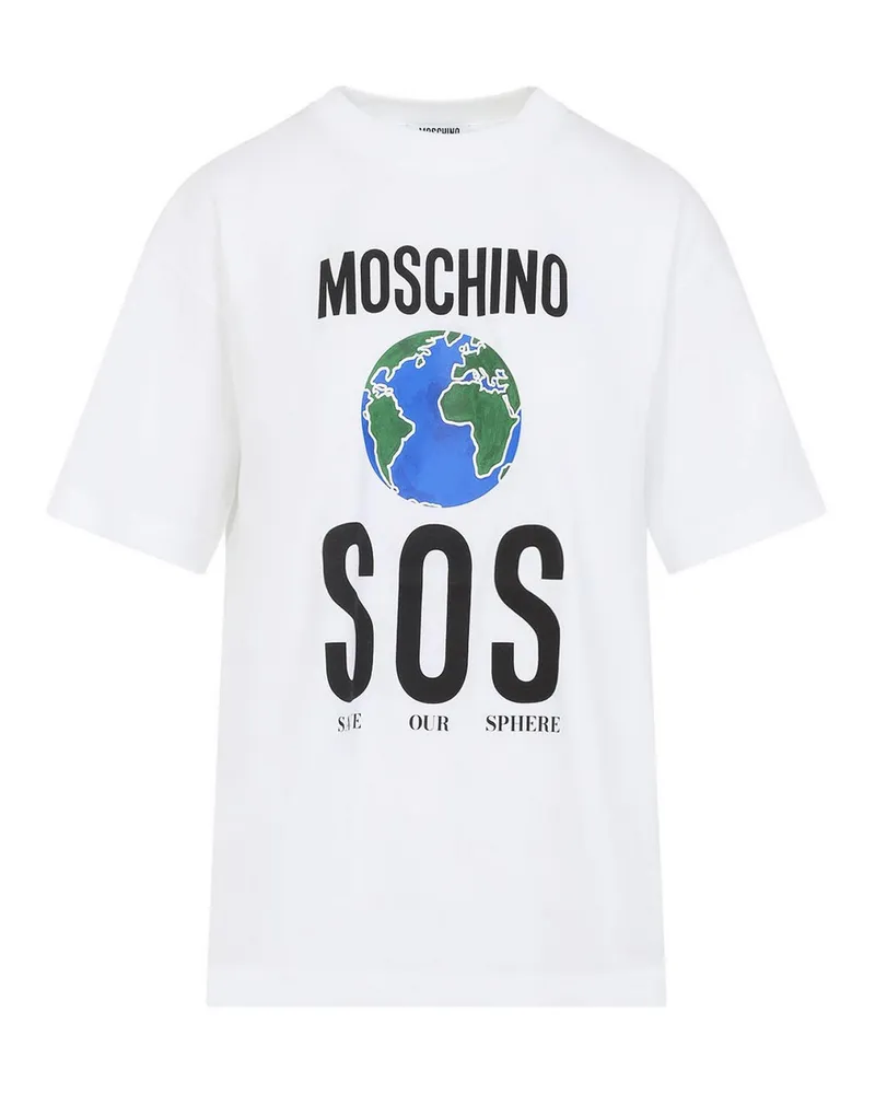 Moschino T-Shirt - Weiß Weiß