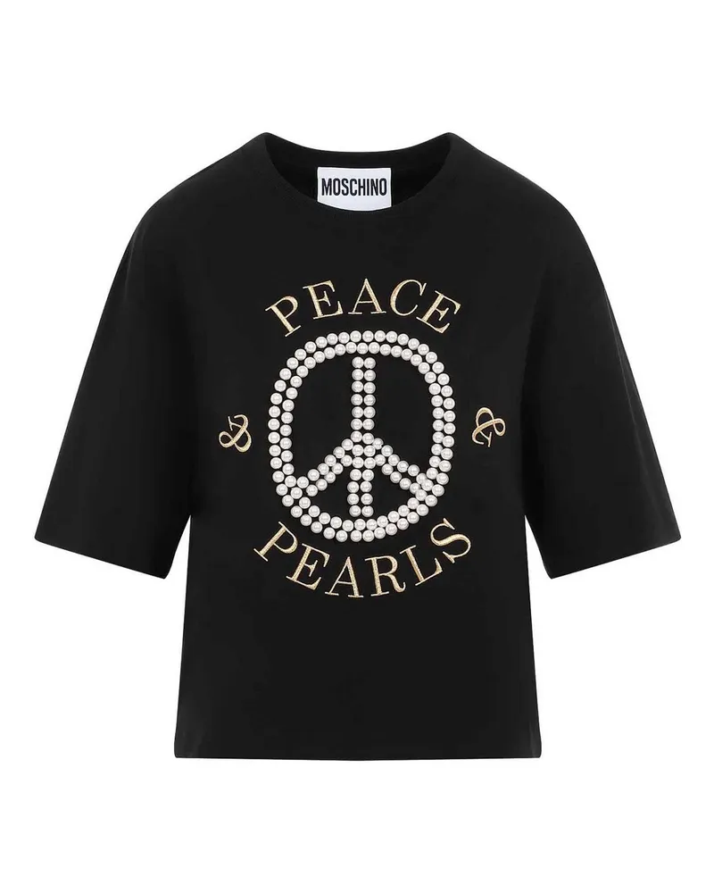 Moschino T-Shirt - Schwarz Schwarz