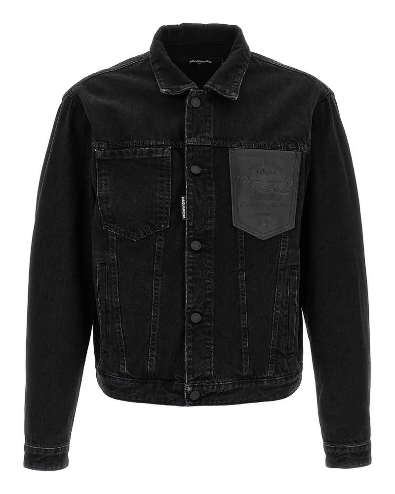 Dsquared2 Jeansjacke - Schwarz Schwarz