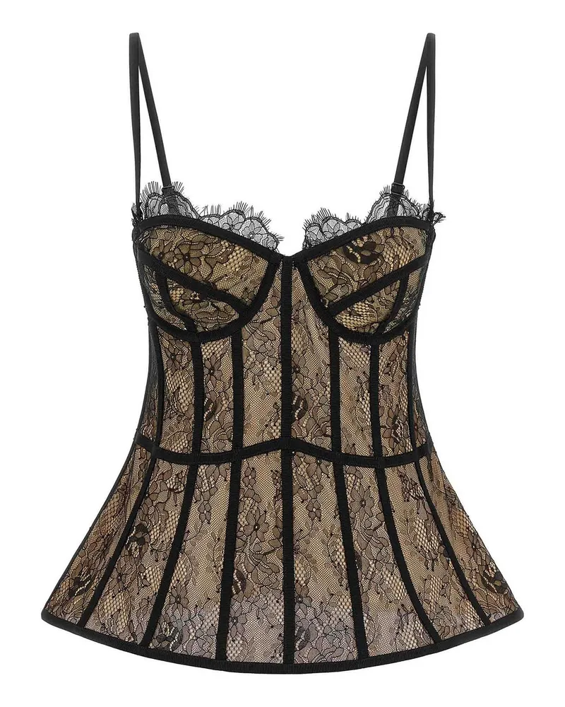 Giuseppe di Morabito Top - Schwarz Schwarz