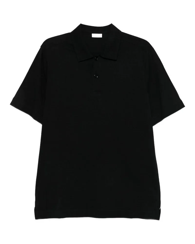 Dries van Noten Poloshirt - Schwarz Schwarz
