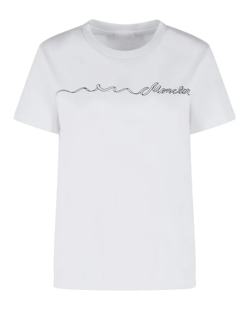 Moncler T-Shirt - Weiß Weiß