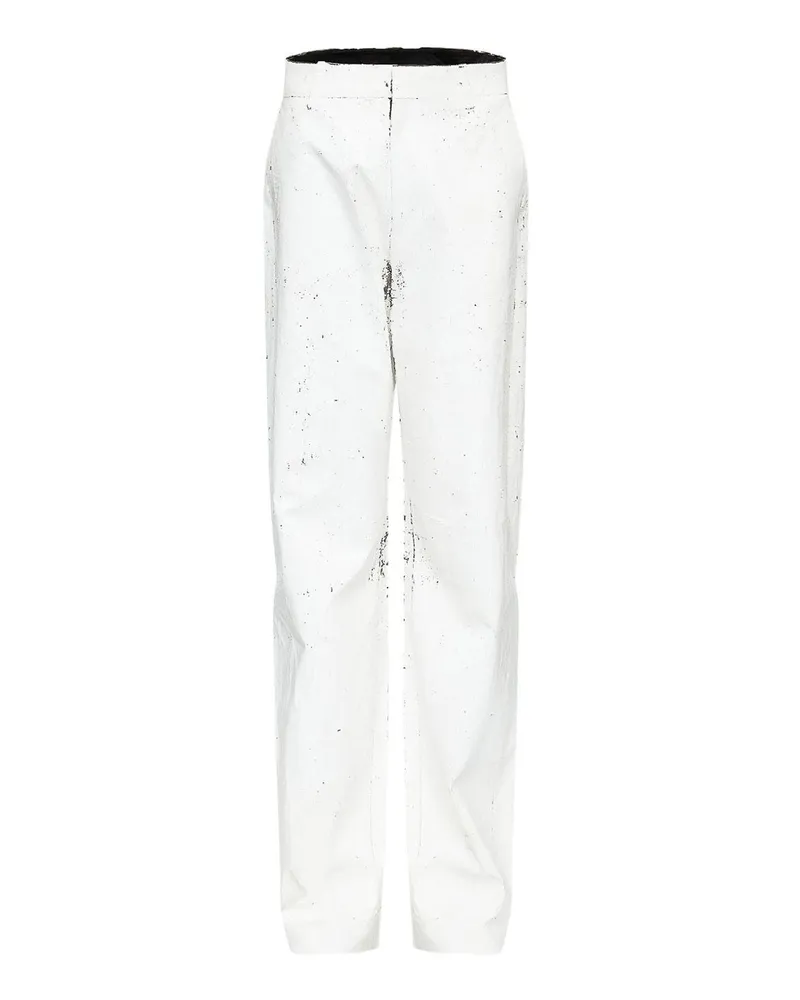 Maison Margiela Casual Hose - Weiß Weiß