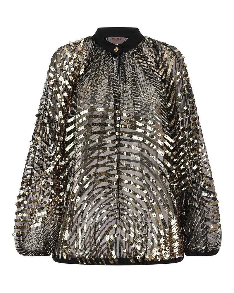 Emilio Pucci Bluse - Schwarz Schwarz