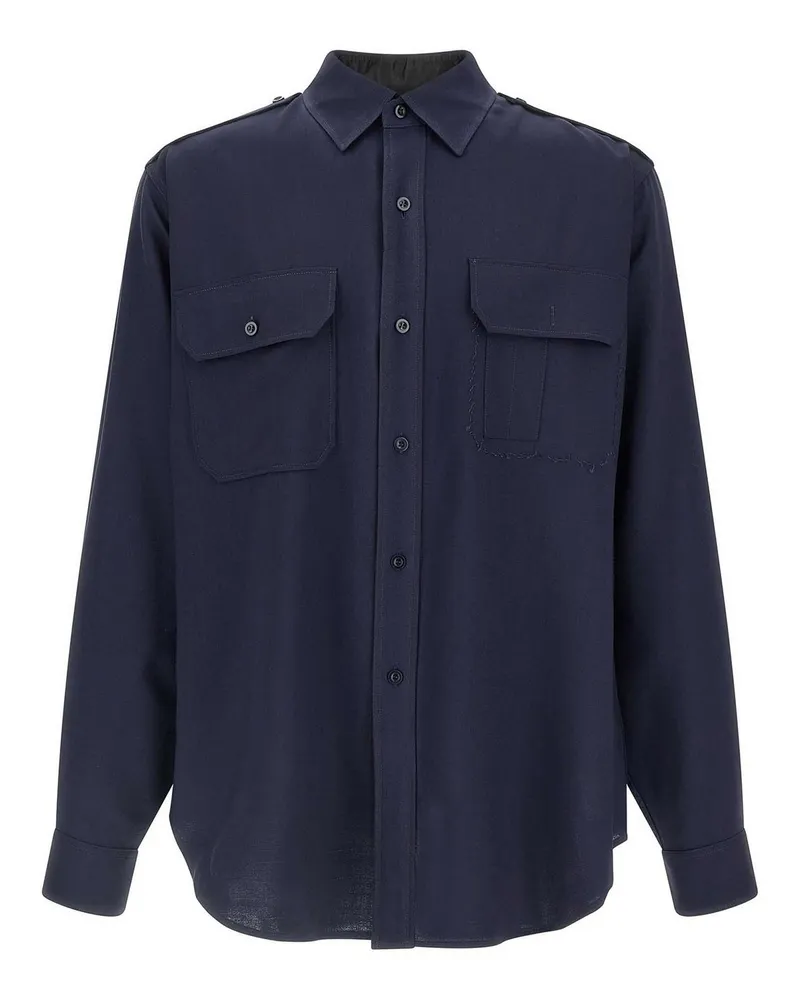 Maison Margiela Hemd - Blau Blau