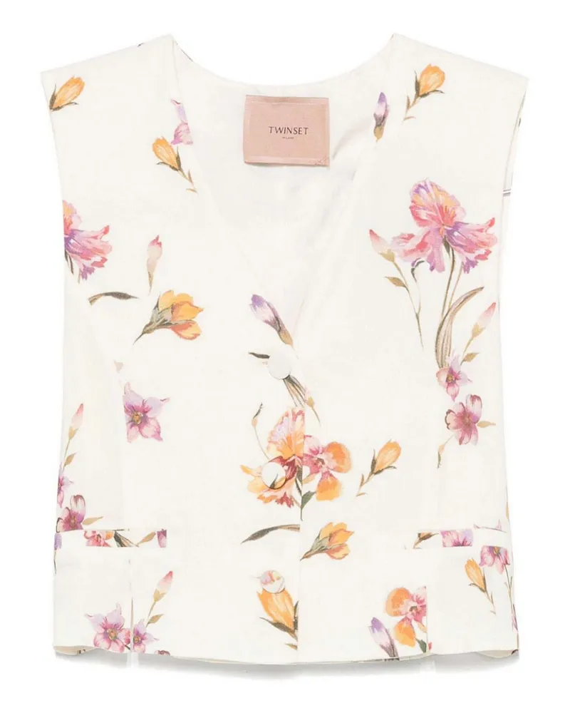 Twin-Set Weste - Bunt Bunt