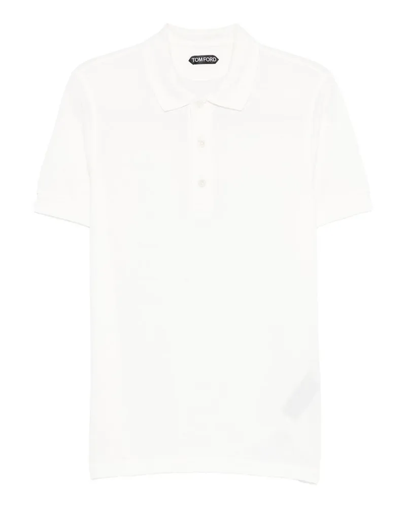 Tom Ford Poloshirt - Weiß Weiß