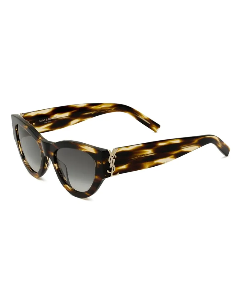 Saint Laurent Brillen - Grau Grau