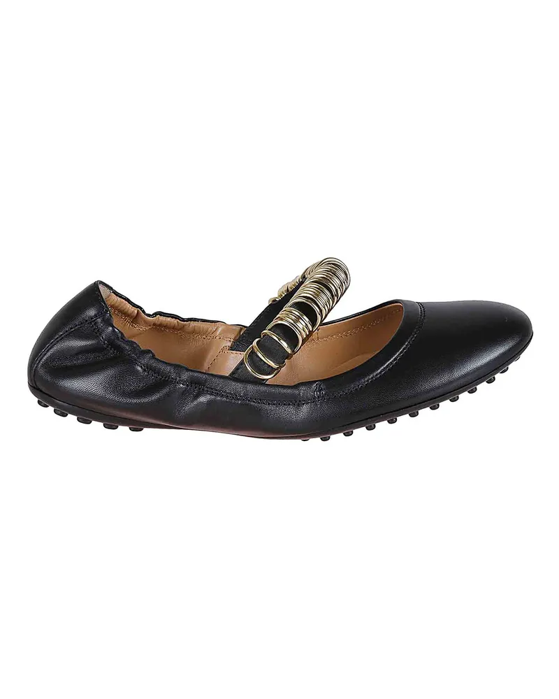 TOD'S Ballerinas - Schwarz Schwarz