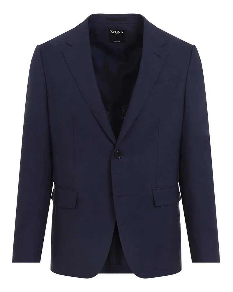Ermenegildo Zegna Casualjacke - Dunkelblau Dunkelblau